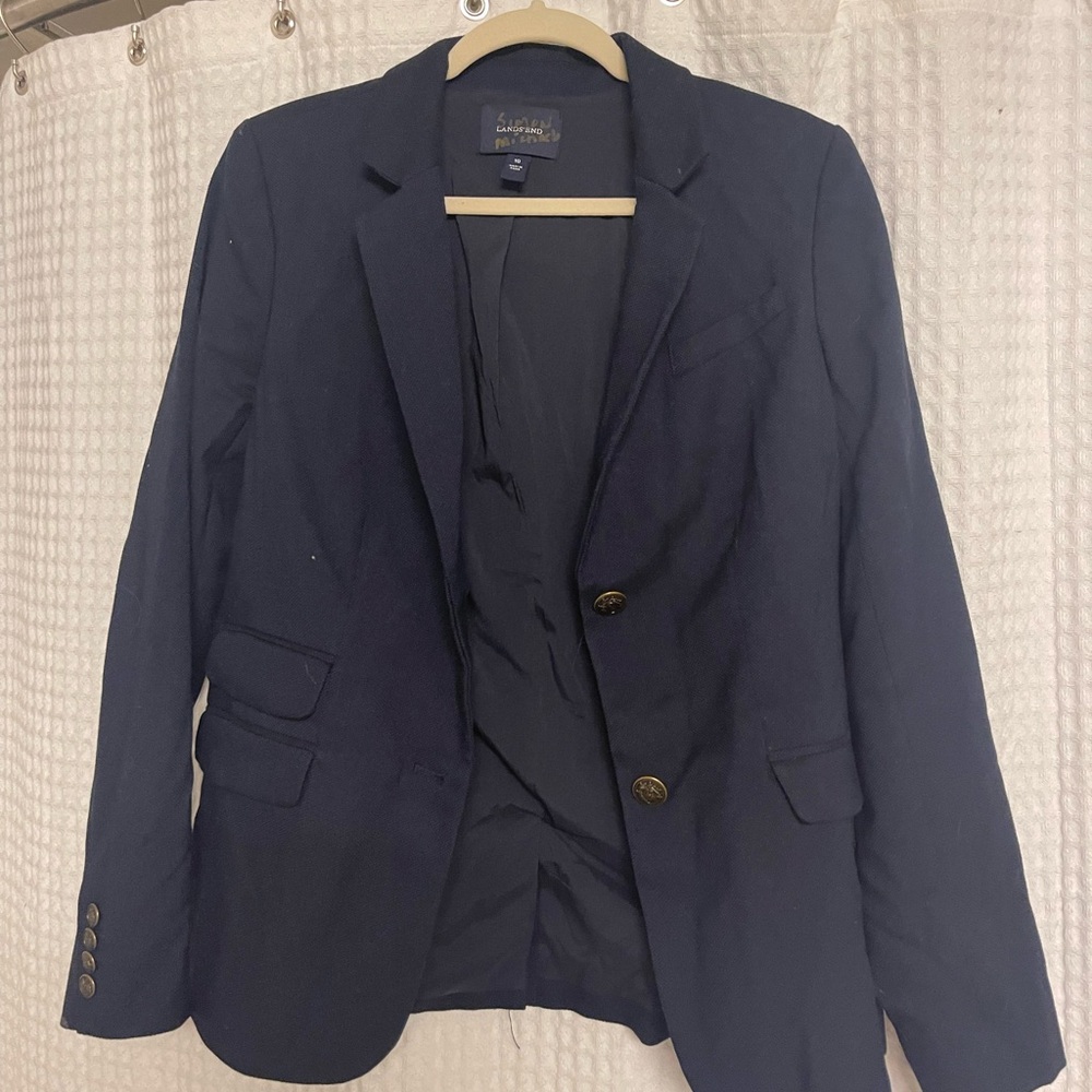 blue blazer